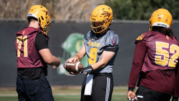 Paul Tyson spring practice
